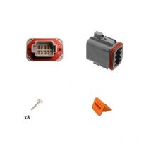 Kit connettore serie DT15 femmina 8 vie da c.s. G003