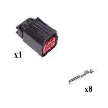Kit connettore serie G.64 porta femmina 2x4 vie nero
