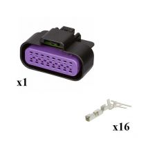 Kit connettore serie gt 150 porta femmina 16 vie