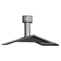 Kit conversione forno da incasso a esterno per forni Rossofuoco Serie Sedicinoni, tetto Acciaio Inox