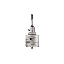 Kit de taladro carburo SDS+ Leman D100mm 12 dientes HM para hormigón Classic