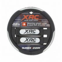 Couvre volant + coussinets ceinture auto xrc - Race Sport