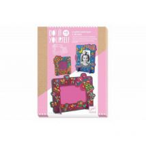 Kit créatif Djeco Cadres photos mosaïques Féerique