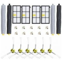 Lrapty - Kit d'accessoires de pièces de rechange pour iRobot Roomba 800 900 805 850 851 860 865 866 870 871 880 885 890 891 896 960 966 980 Robot