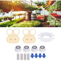 Rapanda - Kit d'accessoires de pompe à Micro membrane, ensemble de sièges de Valve à membrane pour pulvérisateur électrique agricole