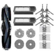 Kit d'accessoires de remplacement pour aspirateur robot X1 Omni / X1 Turbo, comprenant une brosse principale et des brosses latérales