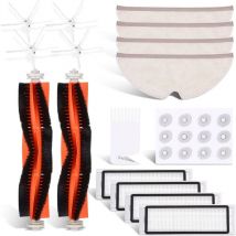Toolive - Kit d'accessoires pour Xiaomi Mi Robot Aspirateur, rechange accessoires kit Entretien pour Xiaomi Roborock S5 S50 S51 S55 S6 S6 maxv avec