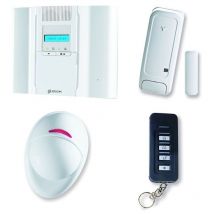 Kit d'alarme Bentel sans fil via radio avec unité de contrôle à 64 zones BW64-K