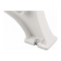 Blome - Kit d'ancrage au sol pour bancs avec 2 paires de pieds de banc pour 4000 819 097+4000 819 098