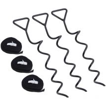 Kit d'ancrage pour trampoline rectangulaire infinity