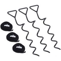 Tp Toys - Kit d'ancrage pour trampoline rond et octogonal infinity