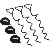 Kit d'ancrage pour trampoline double infinity