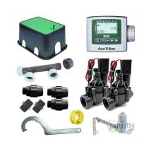 Rain Bird - Kit d'arrosage automatique professionnel avec 2 zones 9v