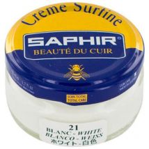 Cirage Crème Surfine Pommadier Saphir 50 ml blanc