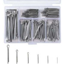 Gabrielle - Kit d'assortiment de broches fixes en acier inoxydable, 230 pièces, épingle à cheveux, cheville M1 M2 M2.5 M3 M4 M5, avec boîte de