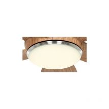 Kit d'éclairage chrome brossé vit-led bn 3140 pour ventilateurs de plafond Casafan Eco Interior / Eco Volare / Eco Talos