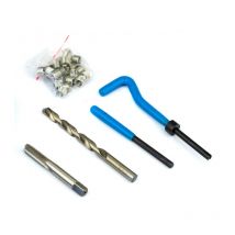 Kit de 131 piezas de reparación de hélices macho con maleta