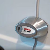 Kit De 2 Cerraduras De Seguridad Daken Noval Simple Automáticas Para Furgonetas