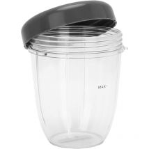 Sunxury - Kit de 2 Pièces de Rechange Ninja Blender Cups Cup Couvercle Blender Part Kit pour Nutri Bullet 900W Blender Accessoire Remplacement