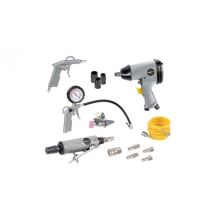 Powerplus Set Outils Pneumatiques Powair0021 - 25 Pièces - 114l/min