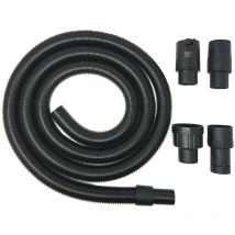 Caramba - Kit de 3 tuyaux d'aspirateur, y compris 4 adaptateurs, adaptable sur aspirateur sec et humide einhell Tuyau de rallonge de 3 mètres pour