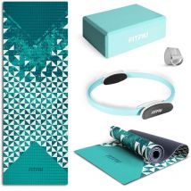 Fitfiu Fitness - Yoga Zubehör Set 4 KITWELL400 blau