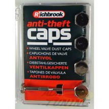 Kit de 4 Capuchons de valves - Antivol