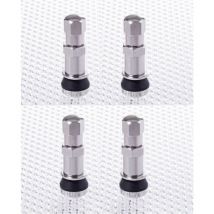 Richbrook - Kit de 4 valves Racing Chromees Pro-Valve