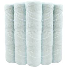 Toodo - Kit De 5 Cartuchos Bobinados 9'3/4 - 20μm Para Portafiltros De Agua