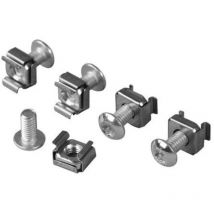 Kimex - Kit de 50 vis Torx antivol avec écrou cage pour rack et baie 19''