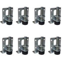 Fitags - Kit de 8 patas niveladoras para muebles, niveladores resistentes, patas ajustables para mesas, estantes, armarios y bancos de trabajo.