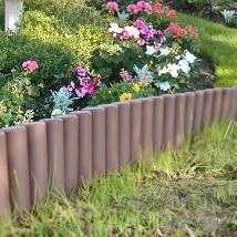 Kit de 80 Palissades Espot marron 2160 cm [ Casa.pro