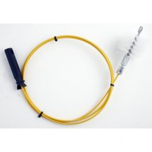 DMO - Kit deshollinador varilla de 3 m, erizo sintético, diam. 80mm