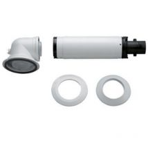 Kit de base d’évacuation des fumées pour chaudières à condensation bosch