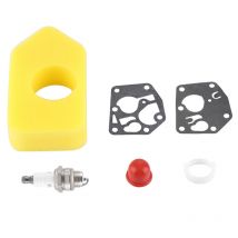 Kit de bougie d'allumage de filtre à air de joint de diaphragme de carburateur pour beaucoup de petits moteurs Brighton