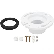 Kit de bride de plancher de prise de toilette de 3 pouces 385345892 Remplacement de bride de toilette rv à installation facile pour les toilettes de