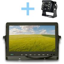 Yatek - Kit de cámara de aparcamiento Pantalla ahd 10' + cámara 1080P 160 grados de visión trasera