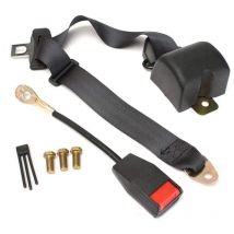Kit de ceinture de sécurité réglable à 3 points Ceinture de sécurité rétractable à double siège Kit de harnais universel Ceinture de sécurité