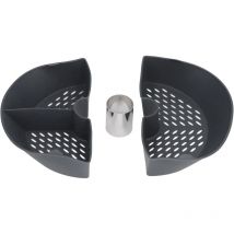 Coocheer - Kit de chambre de cuisson avec plateau en Silicone, pour séparateur de cuisson à vapeur Thermomix TM5 TM6 TM31 TM21