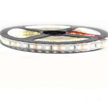 Sysled - Kit de cinta profesional 2835 - 120 leds/m - 5 metros Blanco frío o blanco cálido en interiores (IP20) Transformador: No se incluye la