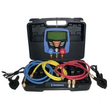 Tecnogas - Kit de colector y manómetro de vacío dígitos de vacío de Gas R32 11437