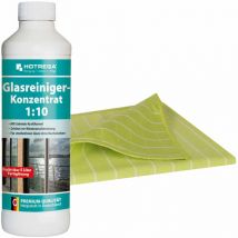 Hotrega - Kit de concentré de nettoyage pour vitres 2 pièces