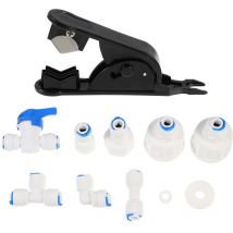 Feiyue - Kit de conduite de machine à glaçons 1 ensemble Kit de connecteur de conduite d'eau de machine à glaçons Kit d'installation de machine à