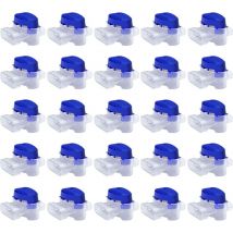 Kit de connecteur de câble de tondeuse à gazon robotique - 25 connecteurs remplis de gel pour étendre ou réparer les cordons de tondeuse à gazon