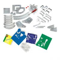 Ses Creative - Kit de construction de dinosaures en métal - Tricératops et spinosaure