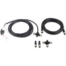 Kit de démarrage pour NMEA2000, connecteur en t, câble d'alimentation, résistance mâle femelle, adaptateur à 3 ports, étanche IP67, réseaux Garmin