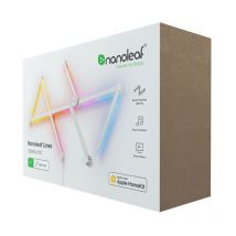Nanoleaf - Ruban led Lines 60 Degrés Kit de démarrage 9 Barres Lumineuses 42 w