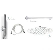 Bagnoclic - Kit de douche complet de forme ronde