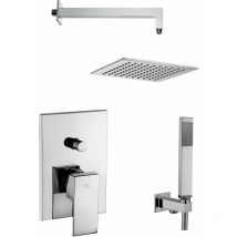 Paffoni - Kit de douche complet Pomme de douche 20 x 20 elle Rubinetterie kitelle