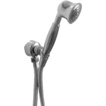 Bagnoclic - Kit de douche vintage complet avec support et sortie d'eau